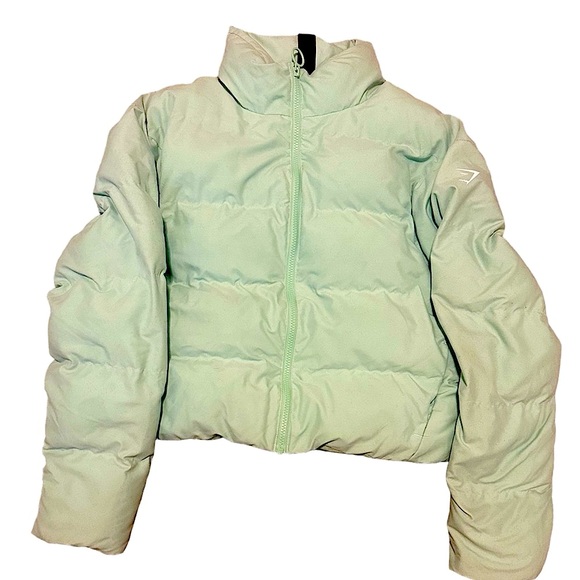 GymShark mint puffer jacket - Picture 5 of 7